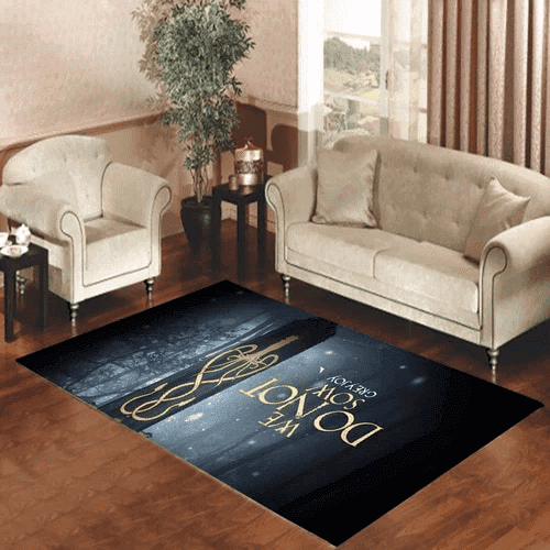 Game Of Thrones House Greyjoy Flag 3D Rectangle Area Rug – Full Print Carpet For Living Room & Bedroom Home Decor
