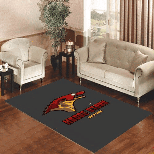 Game Of Thrones House Stark Iron Man 3D Rectangle Area Rug – Full Print Carpet For Living Room & Bedroom Home Decor