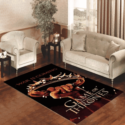Game Of Thrones War Is Coming 2 3D Rectangle Area Rug – Full Print Carpet For Living Room & Bedroom Home Decor
