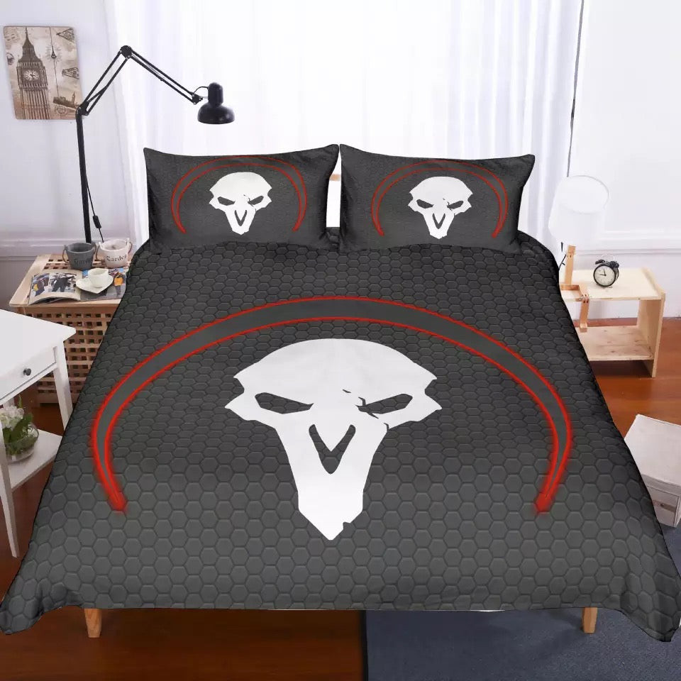 Game Overwatch Duvet Cover Quilt Cover Pillowcase Bedding Set Bed Linen Home Bedroom Decor