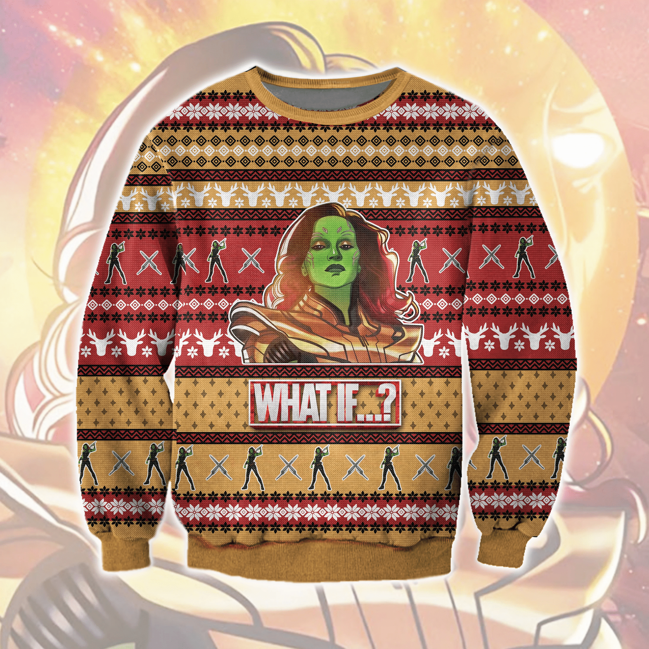 Gamora Ugly Christmas Sweater