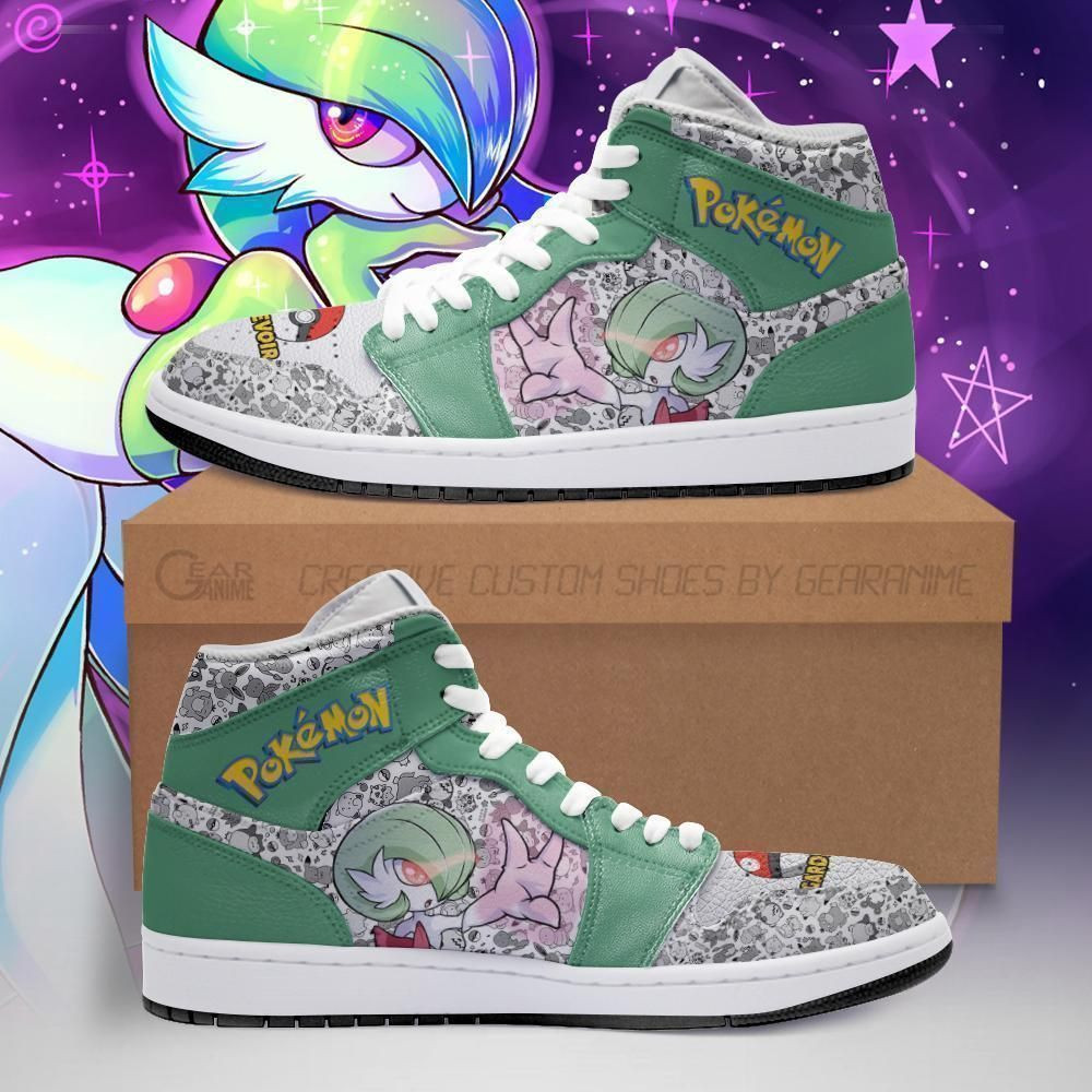 Gardevoir Boots J1 Cute Pokemon Anime Custom Shoes Sport Air Jd Sneakers