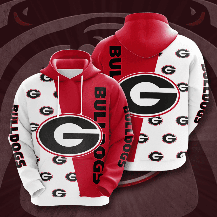 Georgia Bulldogs 3D All Over Print Hoodie & Zip Hoodie