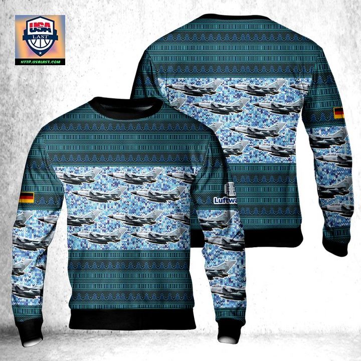 German Air Force Luftwaffe Panavia Tornado ECR Sweater 3D