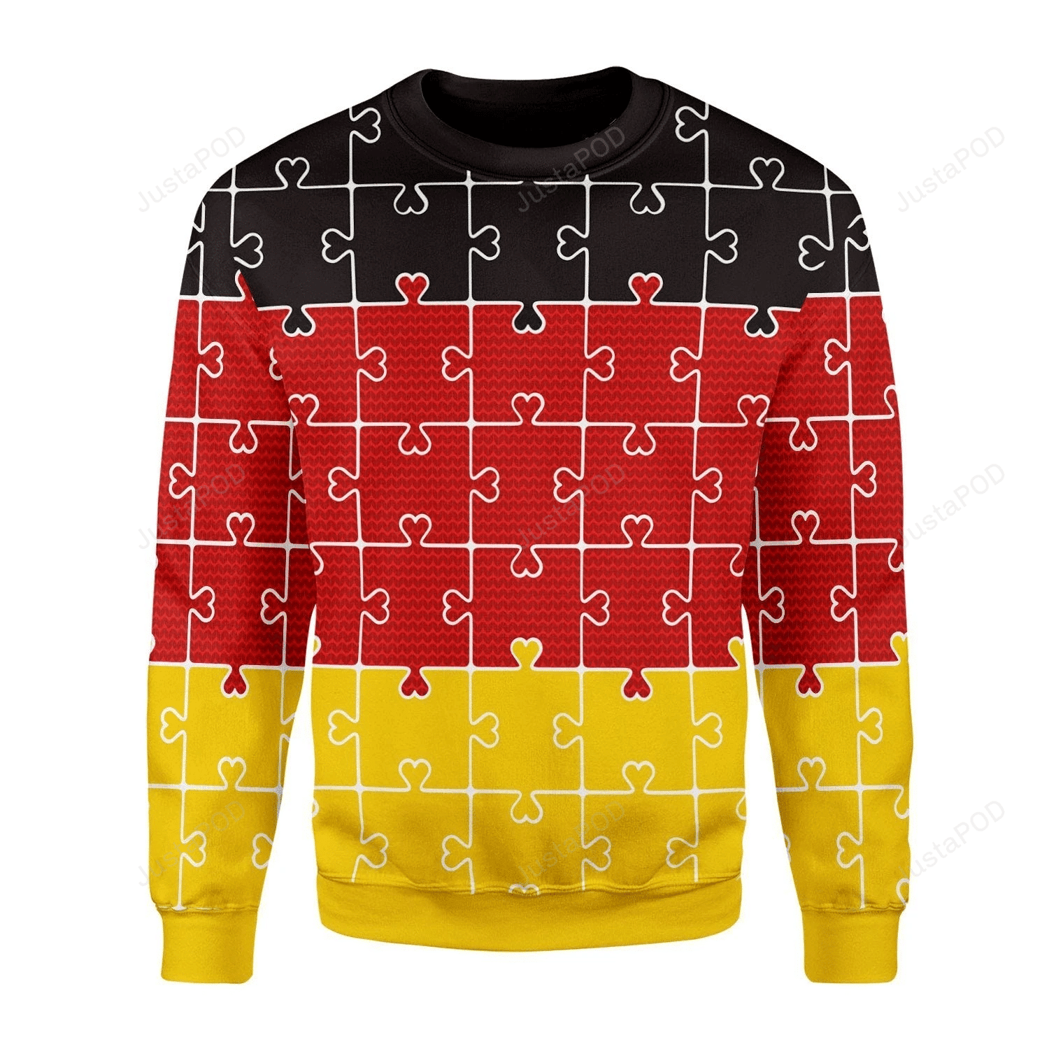 German Autism Ugly Christmas Sweater, Perfect Holiday Gift