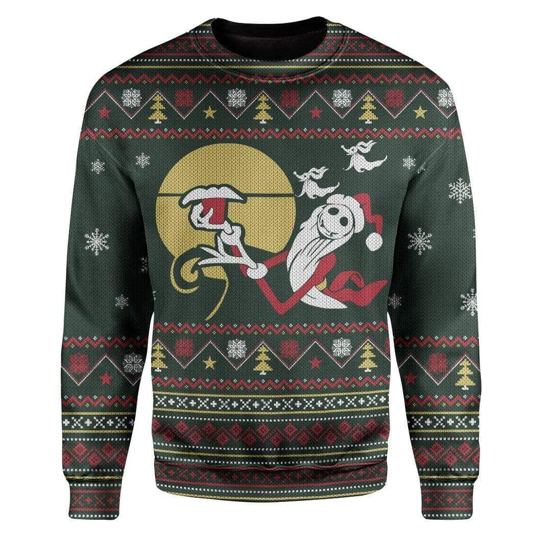 Ghost Ugly Christmas Sweater,