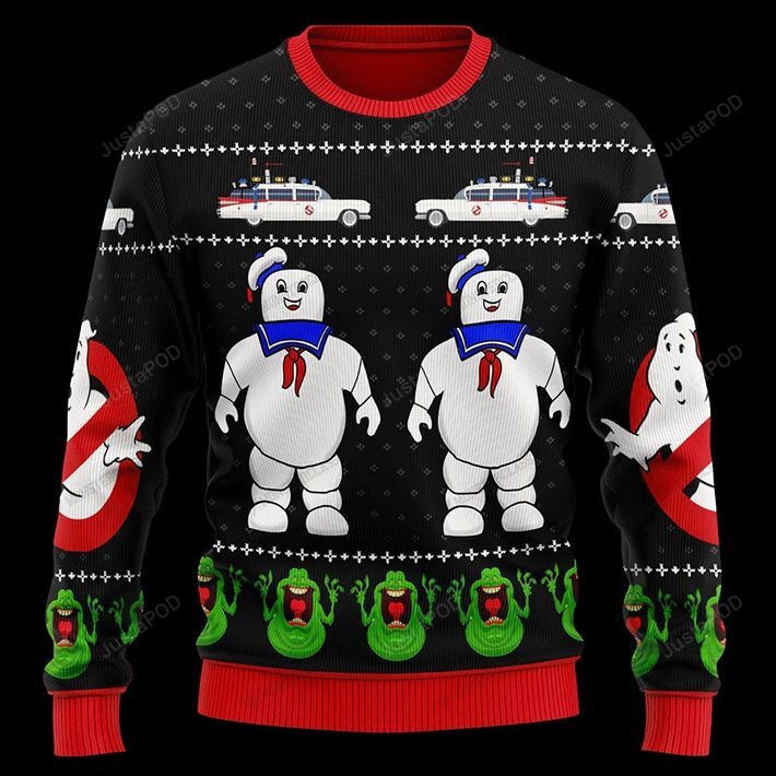 Ghostbusters Happy Halloween For Unisex Ugly Christmas Sweater,