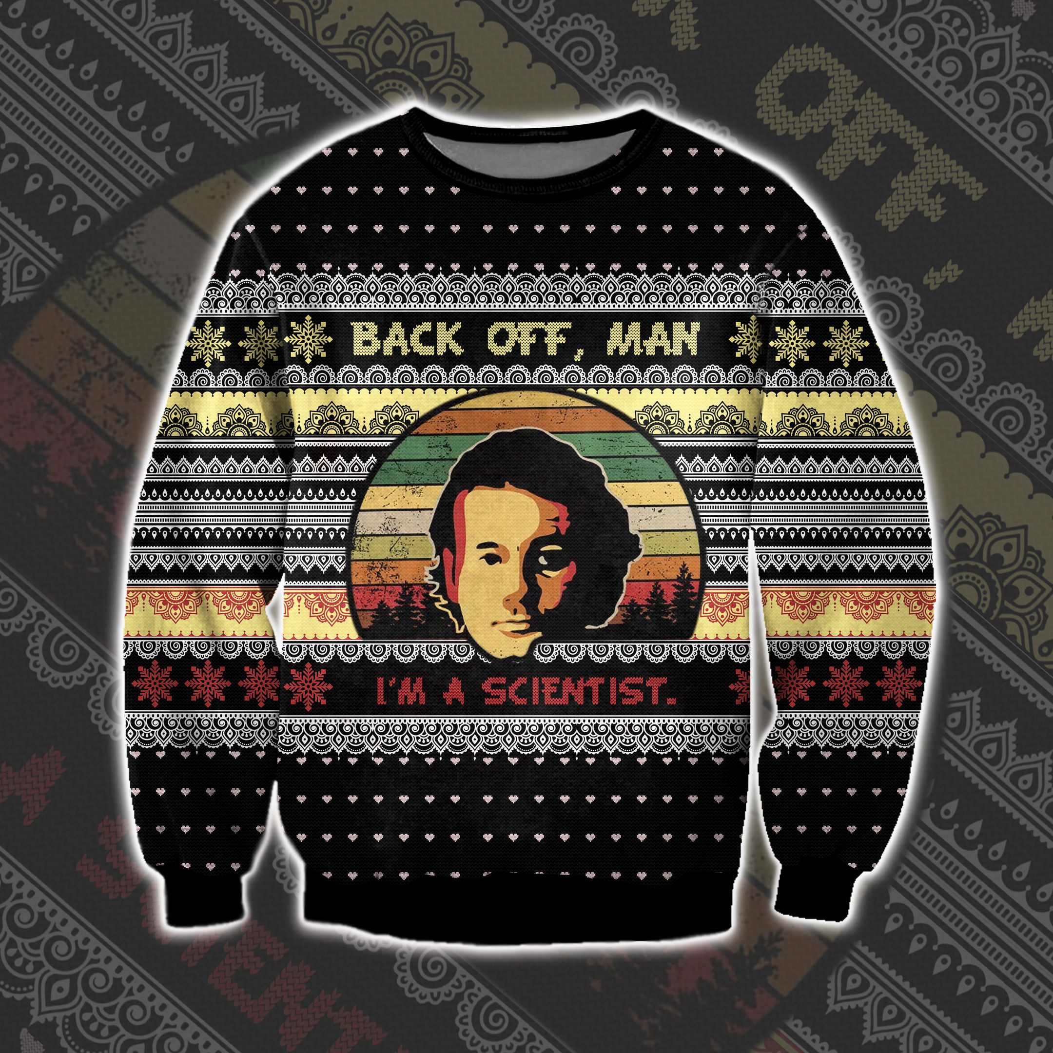 Ghostbusters Knitting Pattern 3D Print Ugly Christmas Sweater