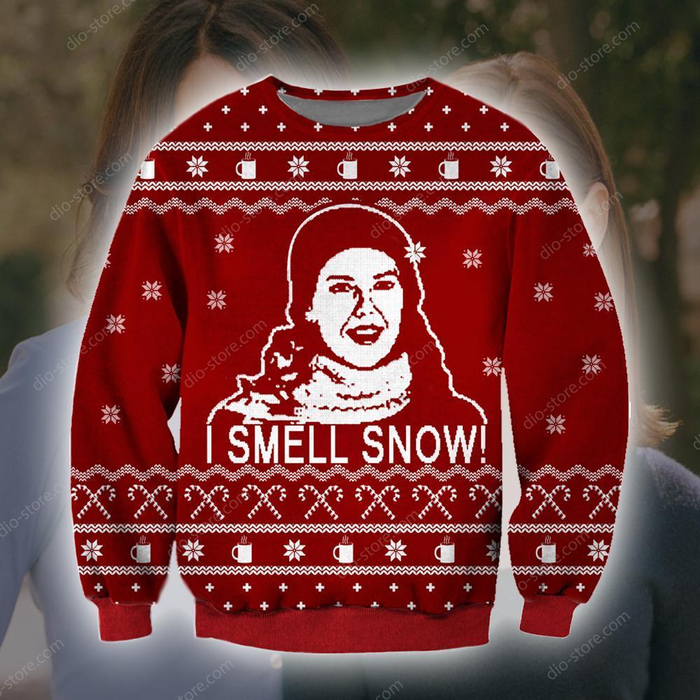 Gilmore Girls Knitting Pattern 3D Print Ugly Christmas Sweater