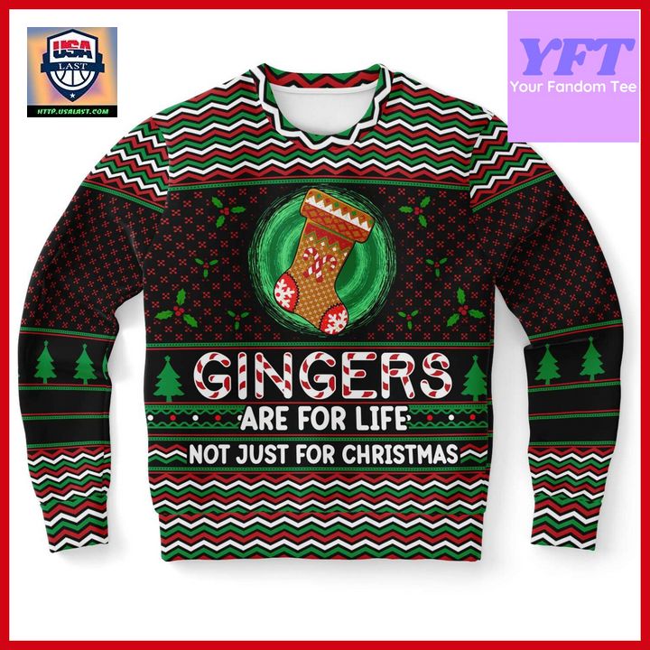 Gingers Are For Life Xmas Ginger Ginger Funny Ginger 3d Ugly Christmas Sweater