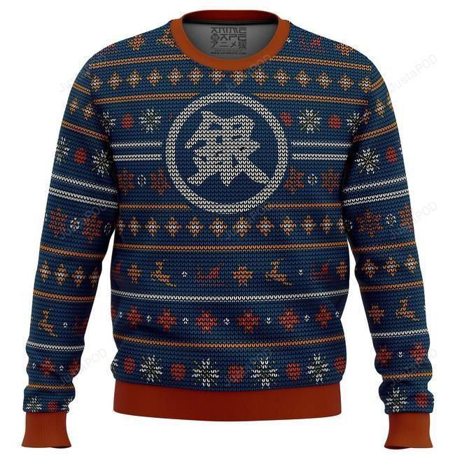 Gintoki Symbol Gintama Ugly Christmas Sweater, Perfect Holiday Gift