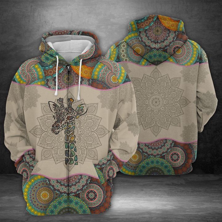 Giraffe 3D All Over Print Hoodie & Zip Hoodie