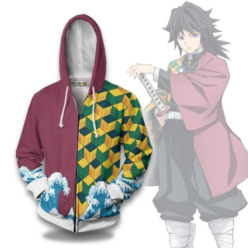 Giyu Tomioka 3D All Over Print Hoodie & Zip Hoodie