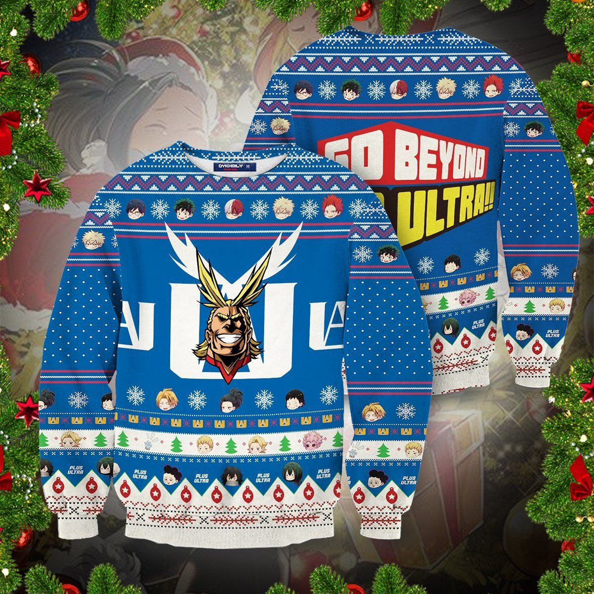 Go Beyond, Plus Ultra Ugly Christmas Sweater