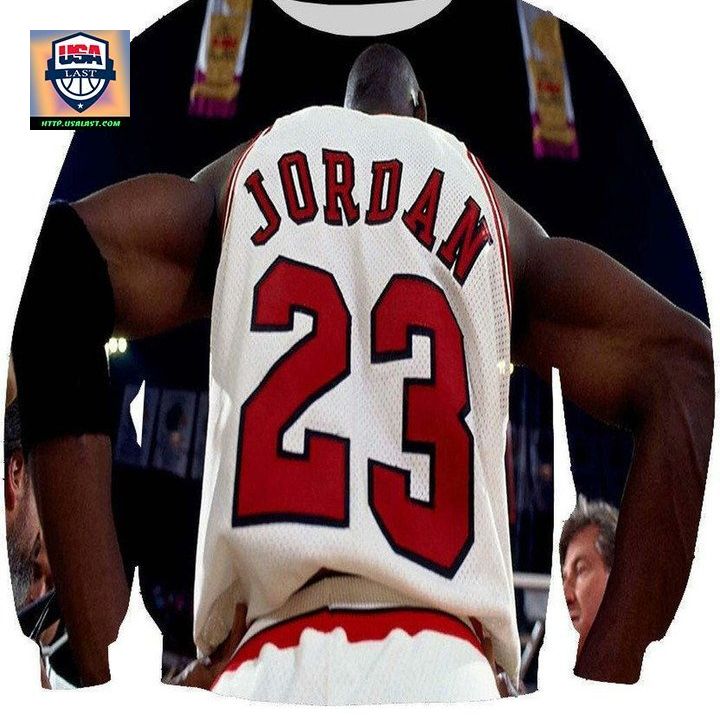 Goat All Over Print Michael Jordan Chicago Bulls Air Jordan 23 Jordans Jersey Crew Neck Pod