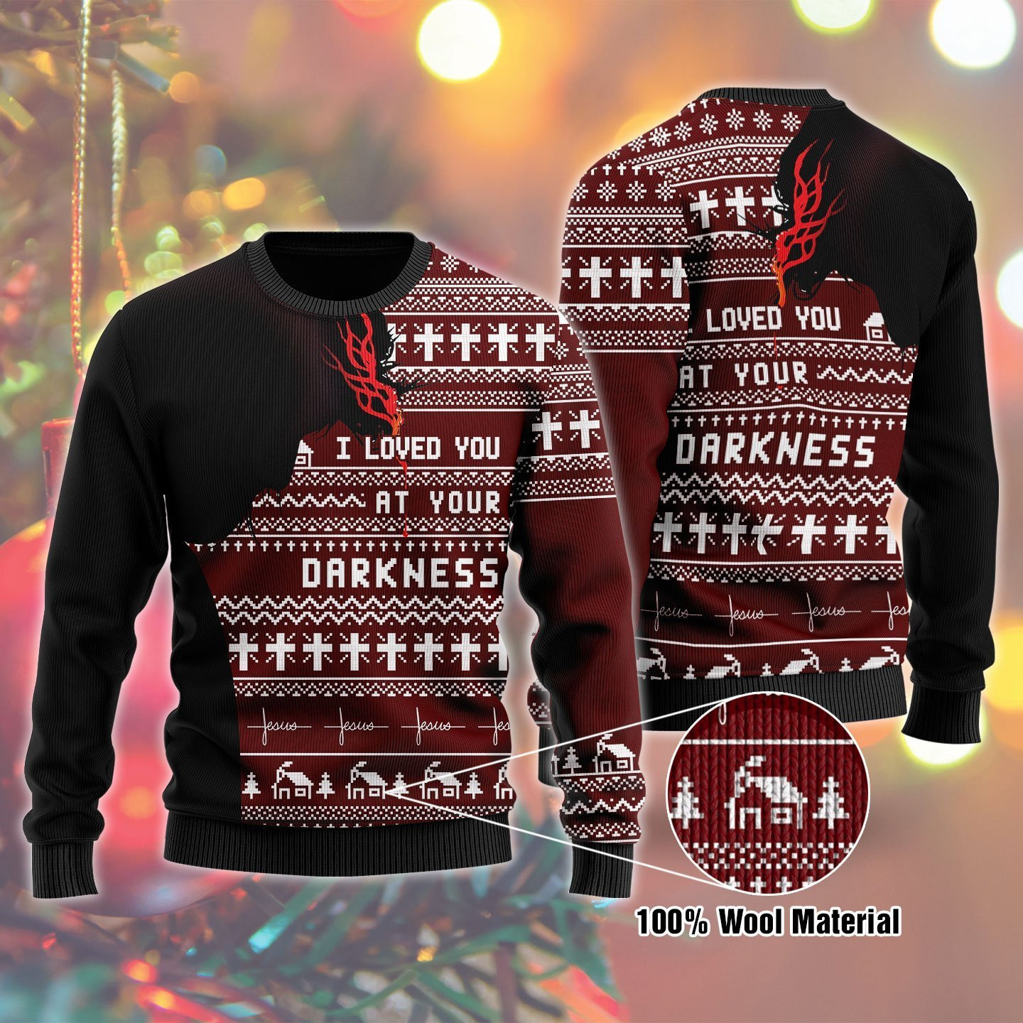 God Is Always Up To You Ugly Christmas Sweater, Perfect Holiday Gift