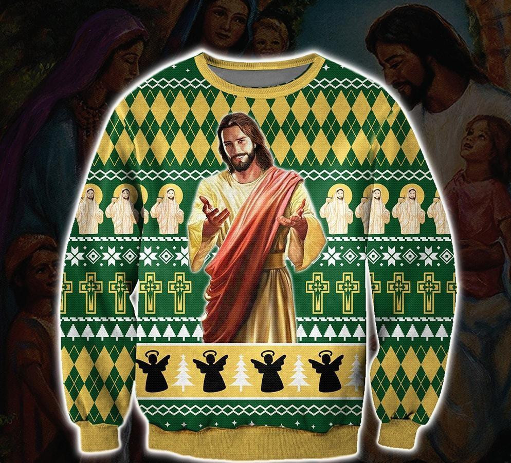 God Ugly Christmas Sweater, Perfect Holiday Gift