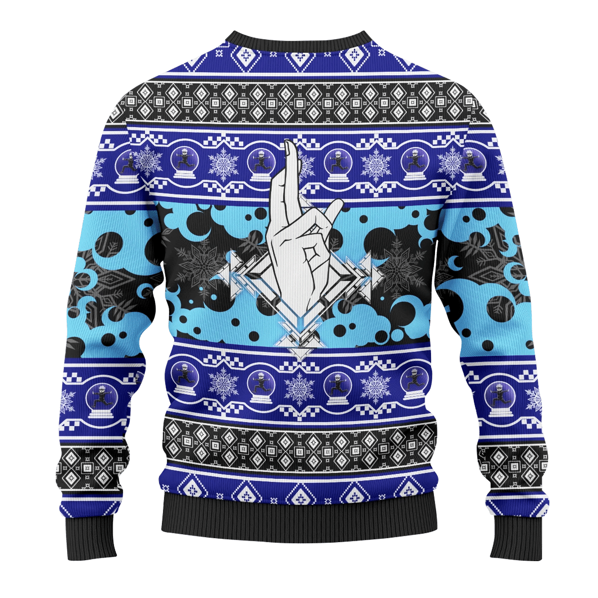 Gojo Xmas Ugly Christmas Sweater - Image 4