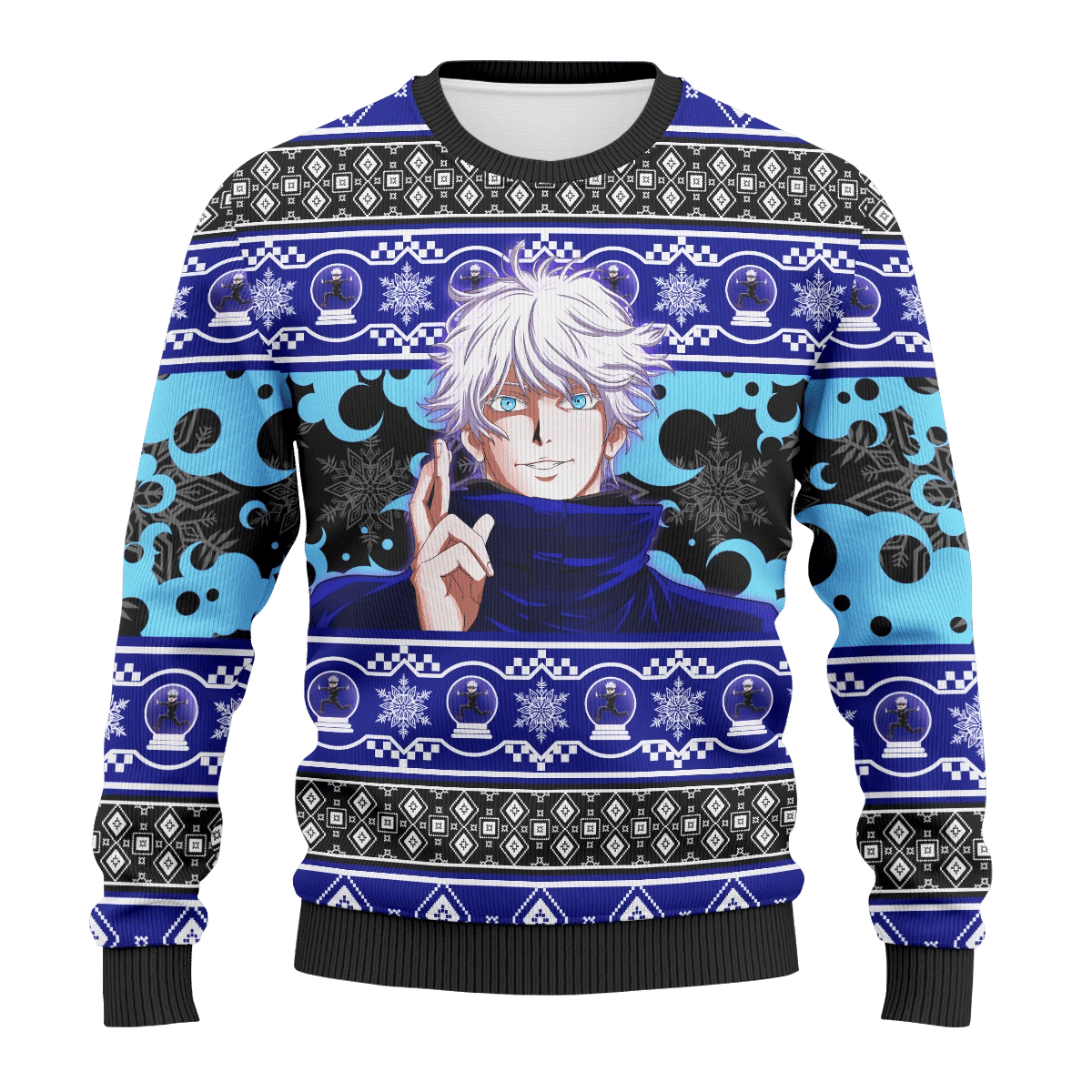 Gojo Xmas Ugly Christmas Sweater - Image 3