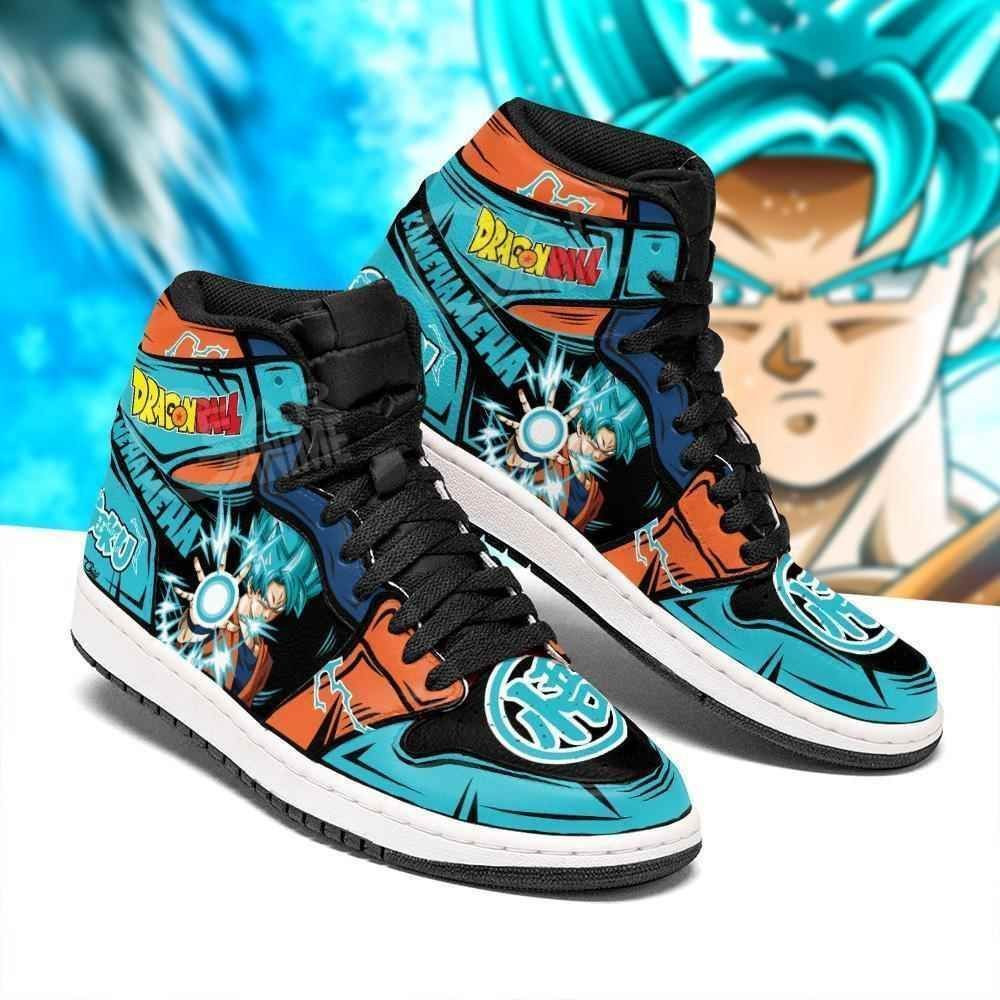 Goku Blue Dragon Ball Air Jd Sneakers Anime Shoes Sport