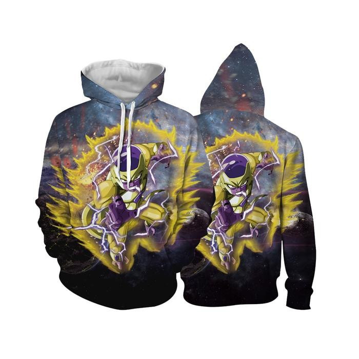 Golden Frieza 3D All Over Print Hoodie & Zip Hoodie