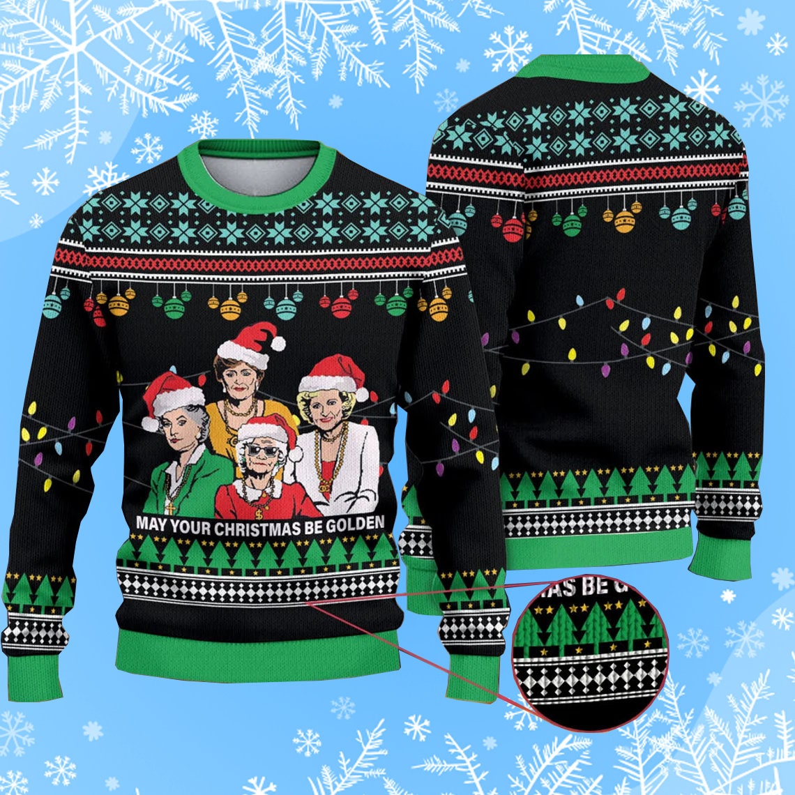 Golden Girls Ugly Christmas Sweater