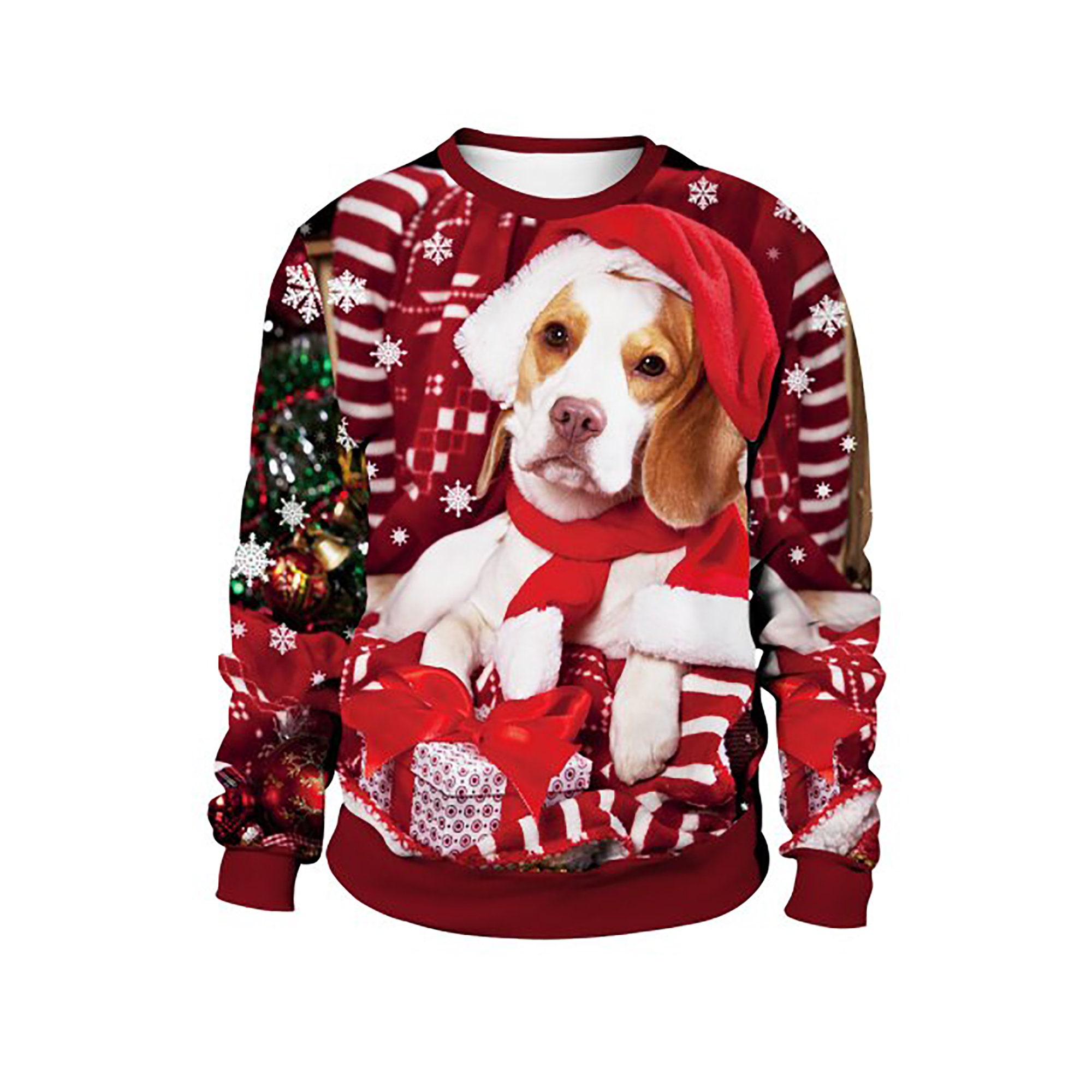 Golden Retriever Ugly Christmas Sweater