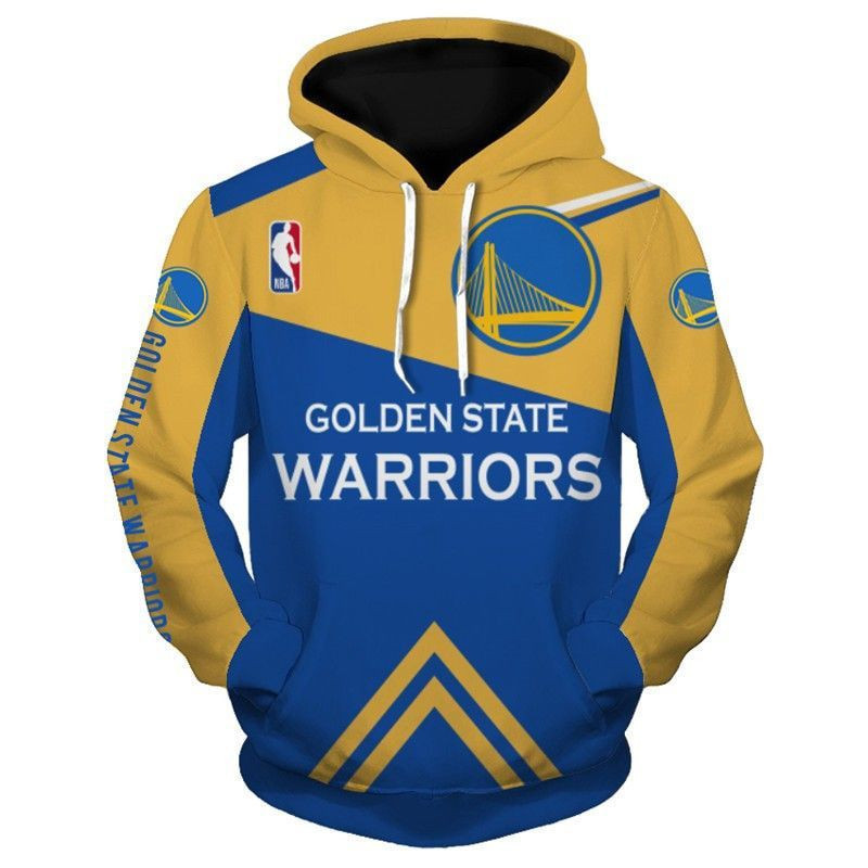 Golden State Warriors 3D All Over Print Hoodie & Zip Hoodie