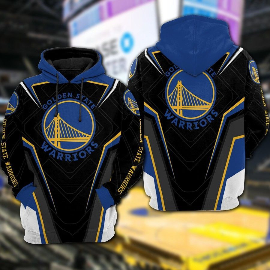 Golden State Warriors 3D All Over Print Hoodie & Zip Hoodie