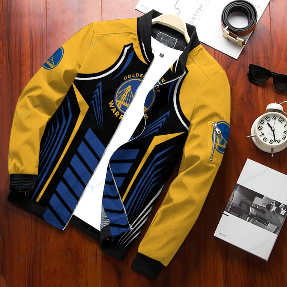 Golden State Warriors Bomber Jacket | NBA Team Jacket for Men & Women | Basketball Fan Gift
