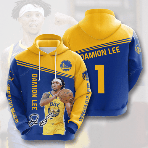 GOLDEN STATE WARRIORS Damion Lee 3D All Over Print Hoodie & Zip Hoodie