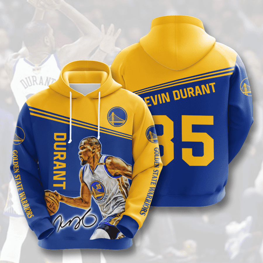 GOLDEN STATE WARRIORS Kevin Durant 3D All Over Print Hoodie & Zip Hoodie