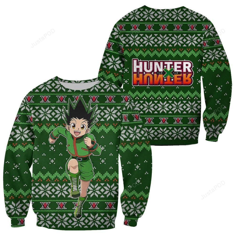 Gon Hunter X Hunter Ugly Christmas Sweater, Perfect Holiday Gift