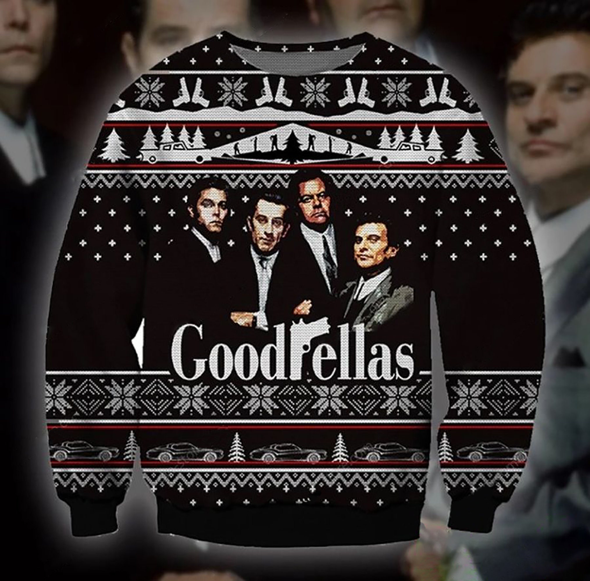 Good Fellas Logo Christmas Ugly Christmas Sweater