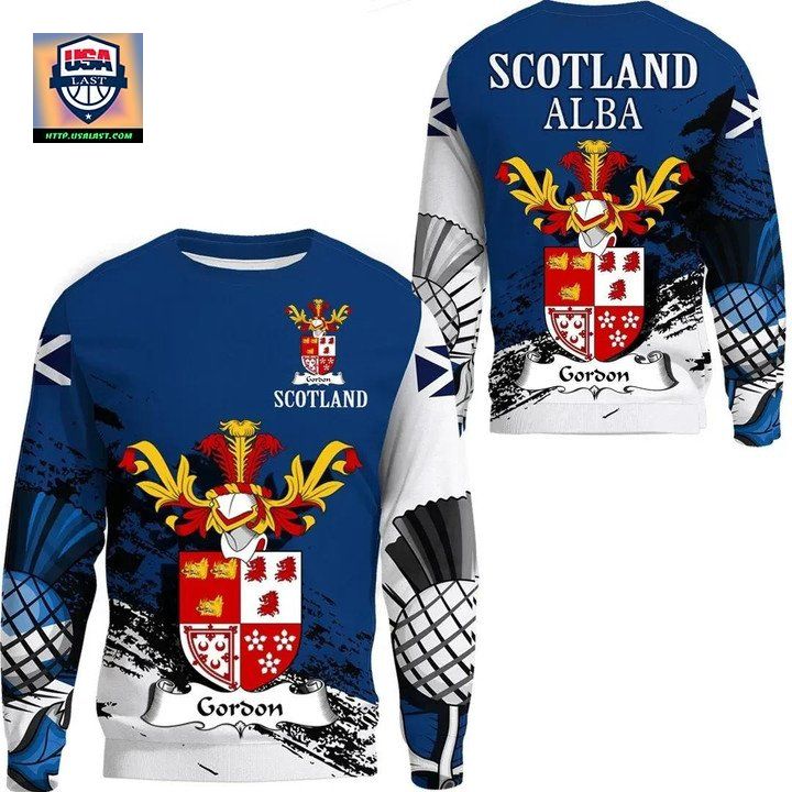 Gordon Duke Of Gordon Scottish Family Crest Scotland Special Sweater 