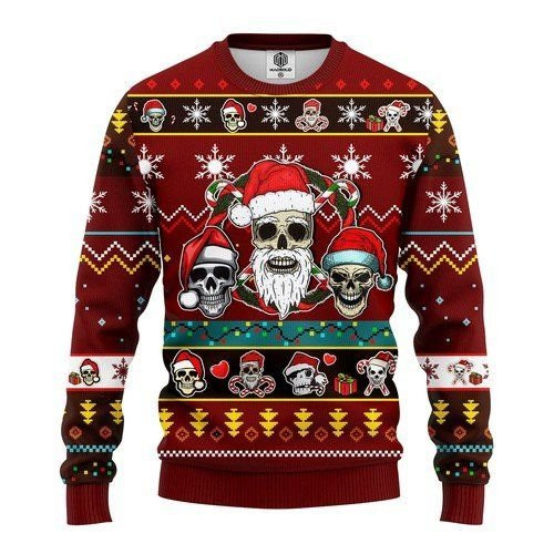 Goth For Unisex Ugly Christmas Sweater,