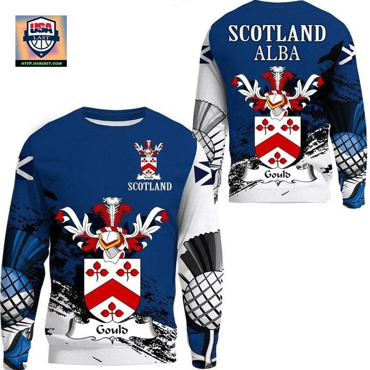 Gould Scottish Family Crest Scotland Special Sweater 