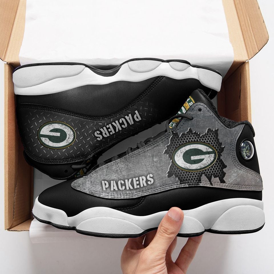 Green Bay Packers NFL JD13 Sneakers Shoes for Men & Women | Custom Fan Gift