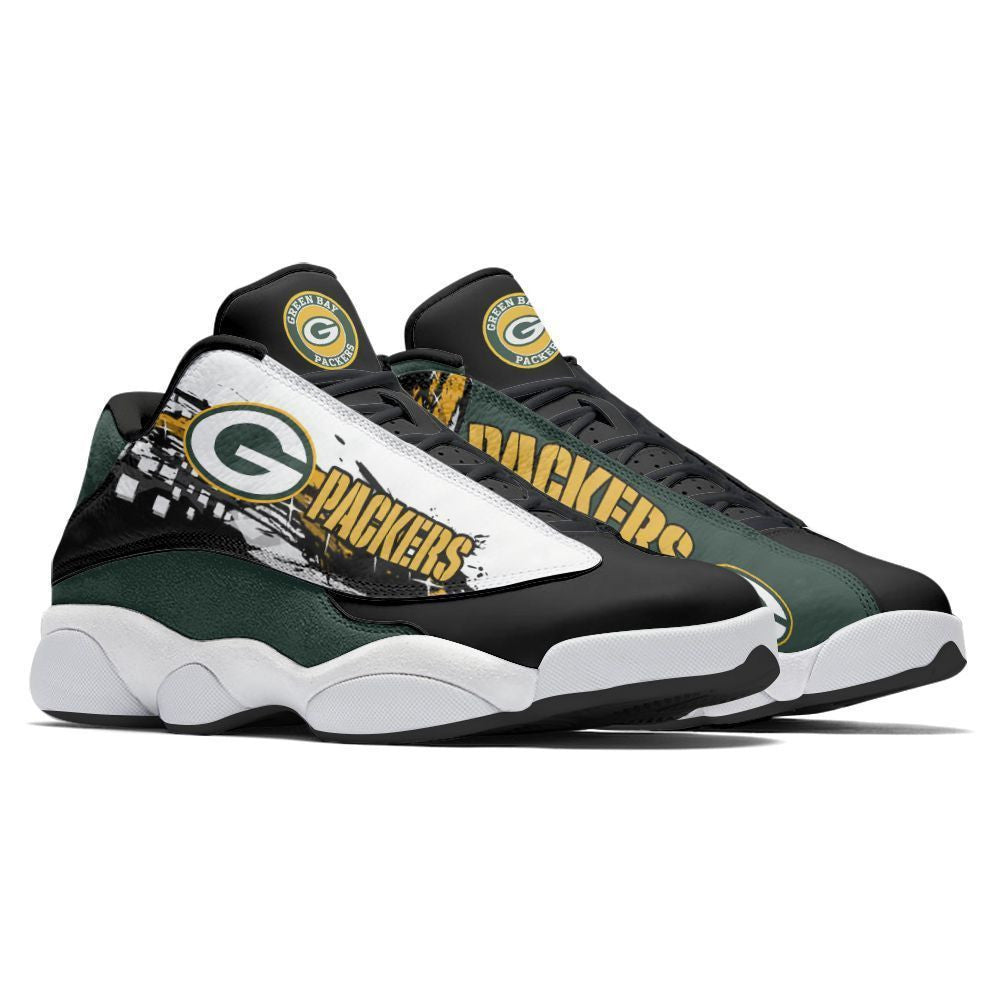 Green Bay Packers NFL JD13 Sneakers Shoes for Men & Women | Custom Fan Gift