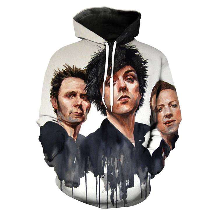 Green Day Band 3D All Over Print Hoodie & Zip Hoodie