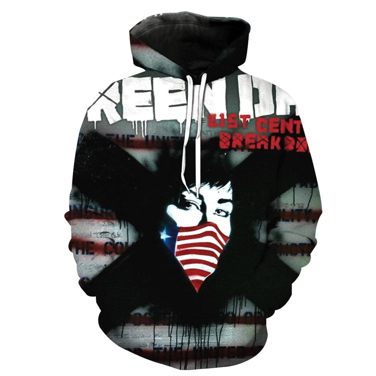 Green Day Band 3D All Over Print Hoodie & Zip Hoodie