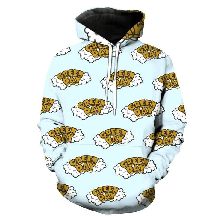 Green Day Band 3D All Over Print Hoodie & Zip Hoodie