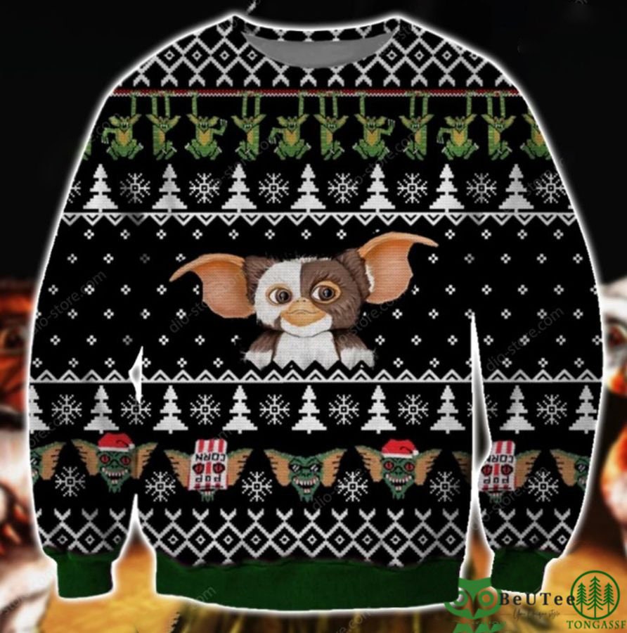Gremlins Pattern Christmas Ugly Christmas Sweater