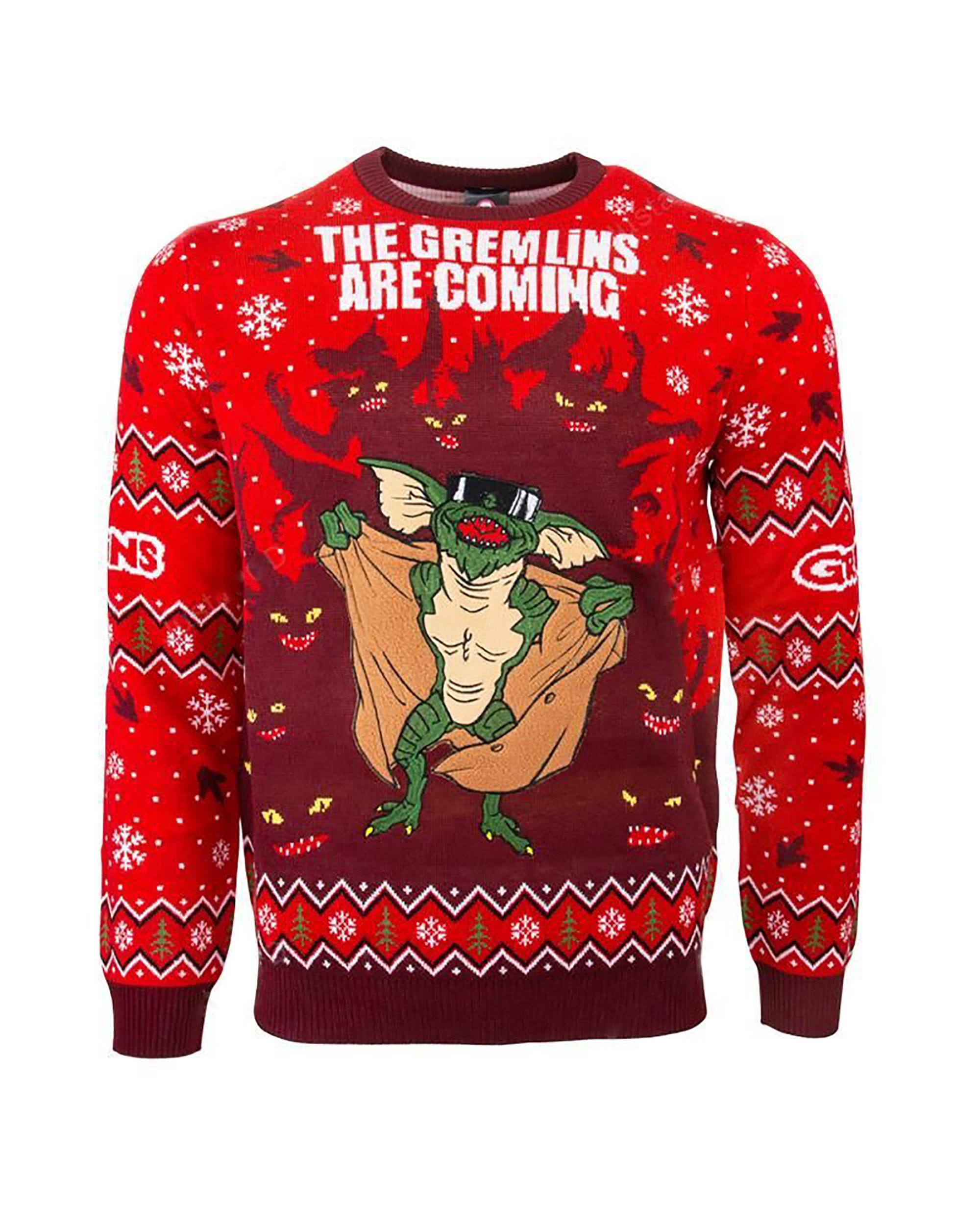 Gremlins The Gremlins Are Coming Ugly Christmas Sweater