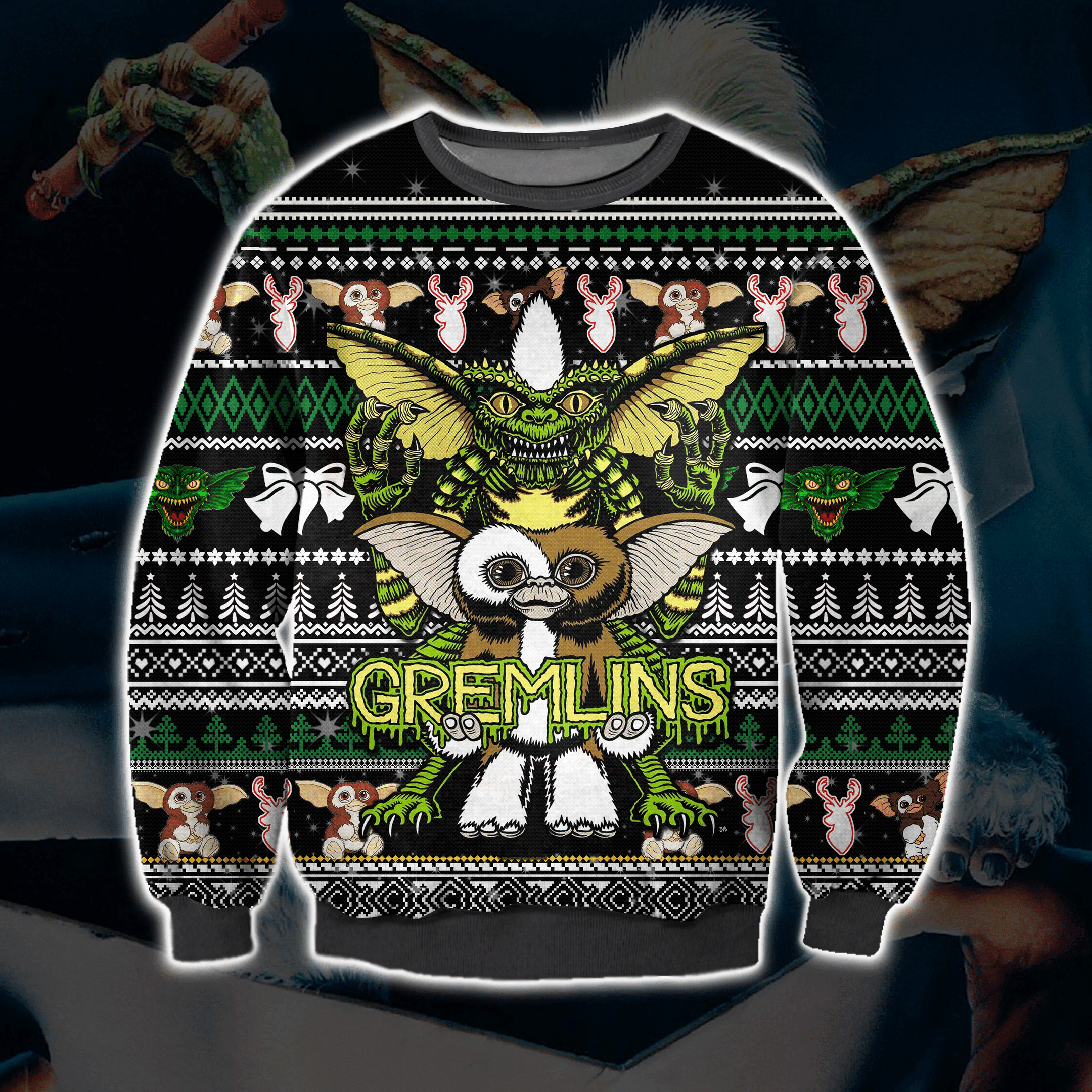 Gremlins Ugly Christmas Sweater