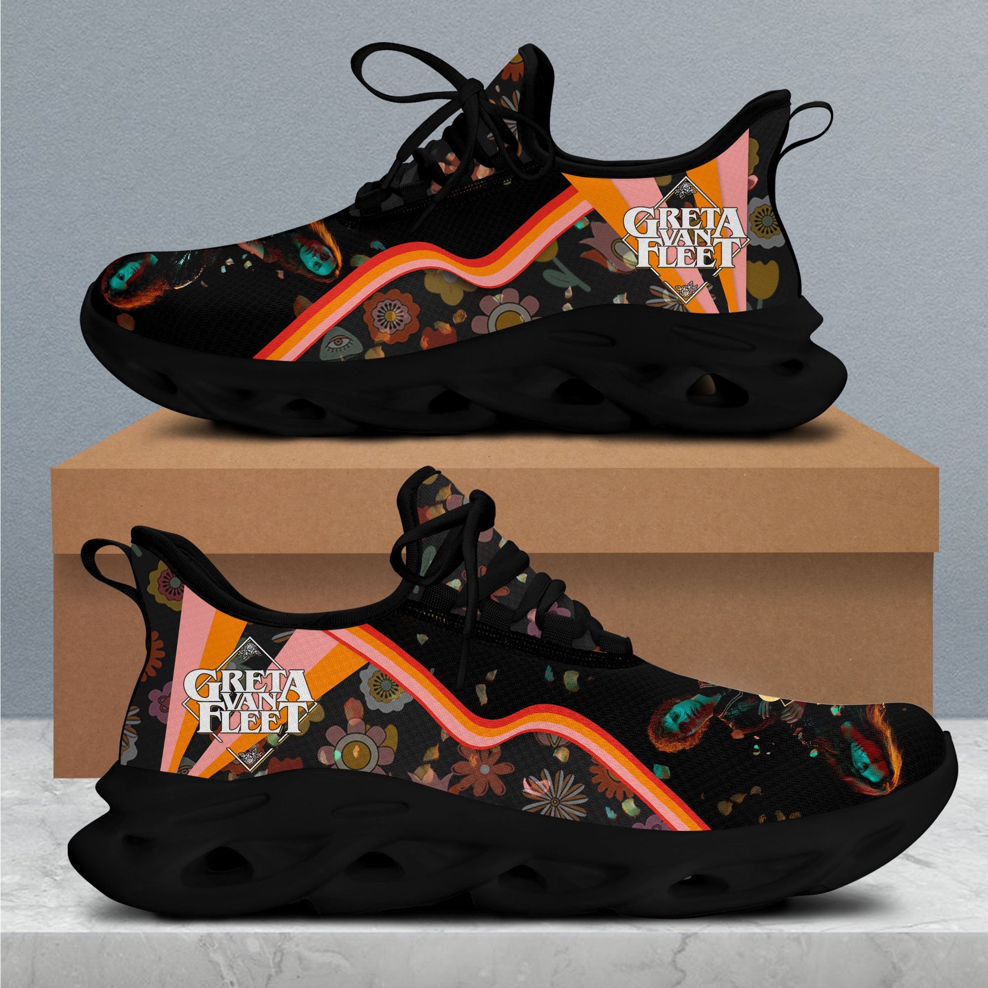 Greta Van Fleet Max Soul Shoes Sneakers for Men And Women – Rock Fan Shoes, Team Sneakers