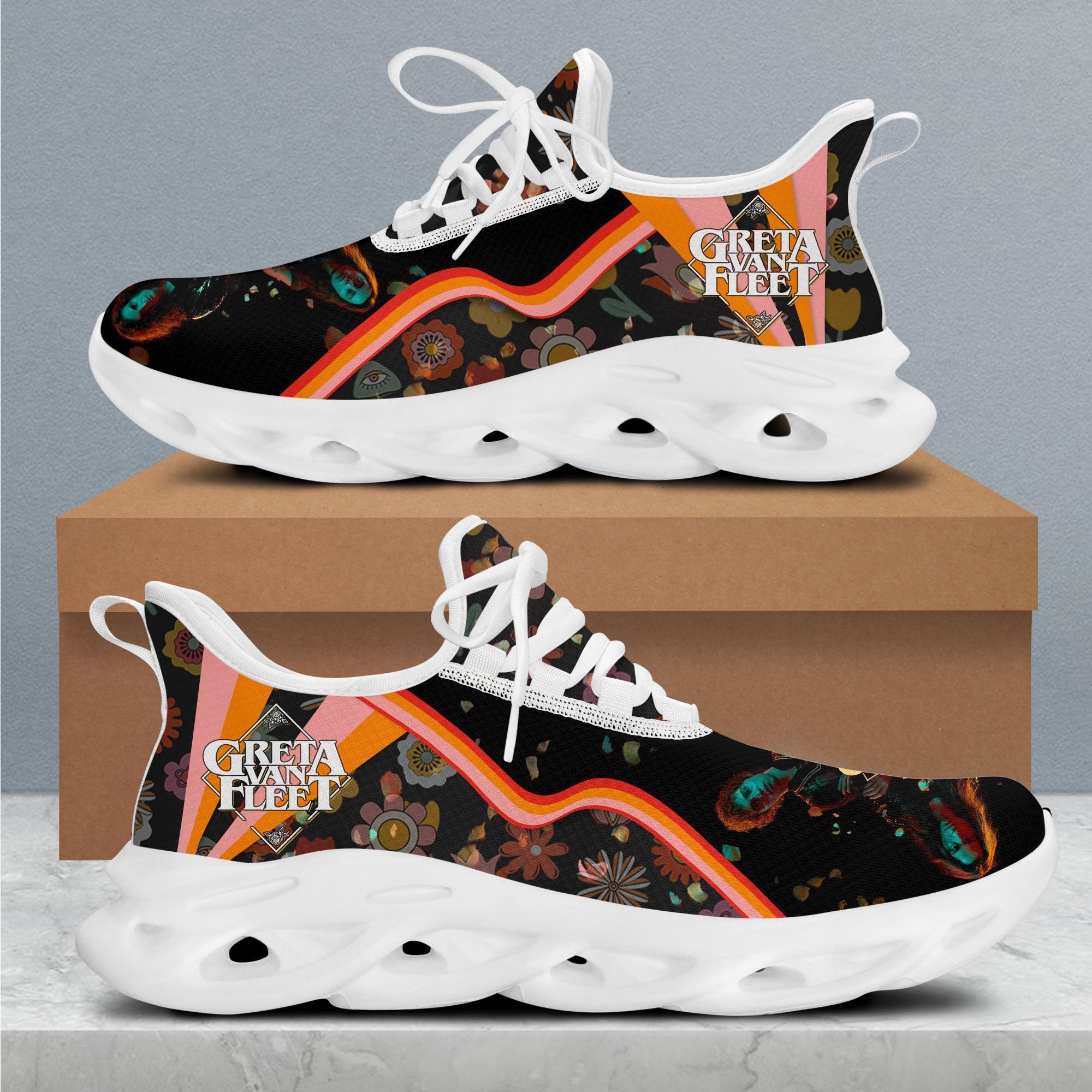 Greta Van Fleet Max Soul Shoes Sneakers for Men And Women – Rock Fan Shoes, Team Sneakers