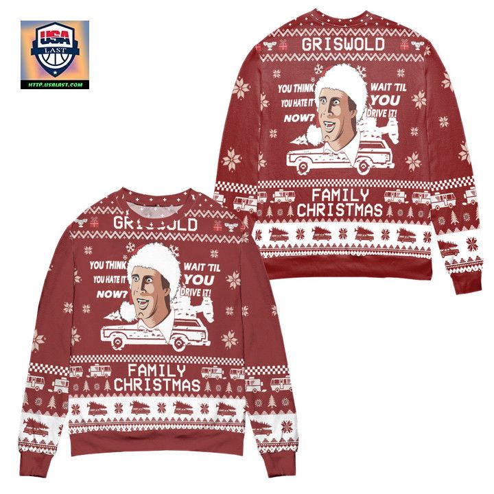 Griswold Family National Lampoons Christmas Vacation Ugly Christmas Sweater