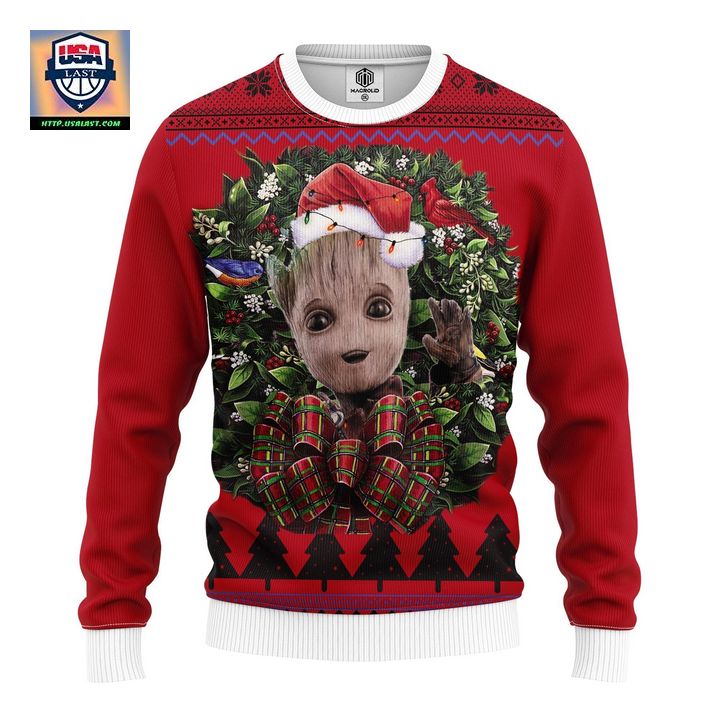 Groot 2 Guardians Of The Galaxy Noel Mc Ugly Christmas Sweater Thanksgiving Gift