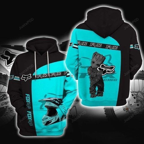 Groot Hug Racing Fox 3D All Over Print Hoodie & Zip Hoodie